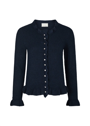Elowen knit bluse Navy Neo Noir 